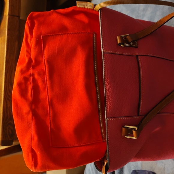 Dooney & Bourke Lexington Pink Pebbled Leather Small Tote $599 Retail. EUC - Picture 12 of 16